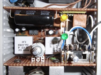 Detailansicht Hauptplatine