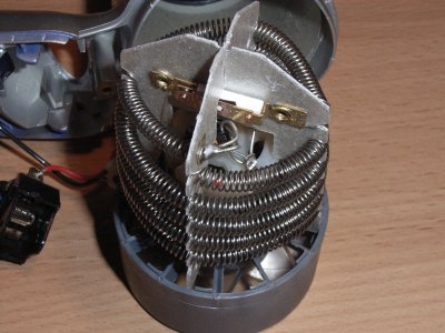 Ansicht Heizwiderstand